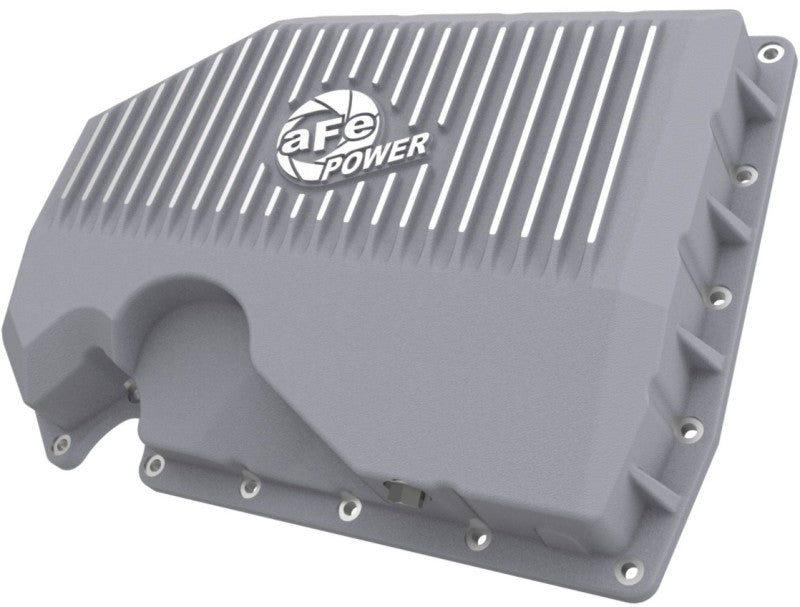 aFe 2005-2022 VW GTI / Golf / Jetta / Tiguan / Audi A3 / Q3 / S3 / TT/S Power Street Series Engine Oil Pan Raw w/ Machined Fins - 46-71240A