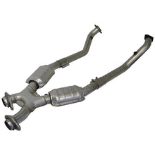 Load image into Gallery viewer, BBK 96-98 Mustang 4.6 GT High Flow X Pipe With Catalytic Converters - 2-1/2 - eliteracefab.com