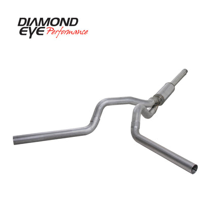 Diamond Eye KIT 4in CB DUAL AL: 94-97 FORD 7.3L F250/F350 PWRSTROKE Diamond Eye Performance