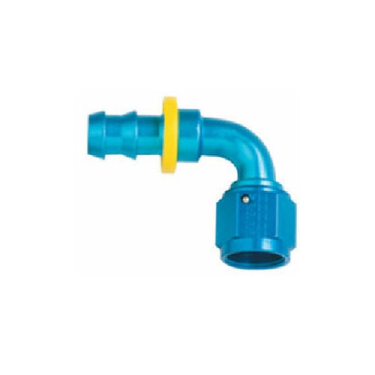 Fragola Performance Systems 209006 8000 Series Push-Lite Race Hose End - 90 Degree Fragola