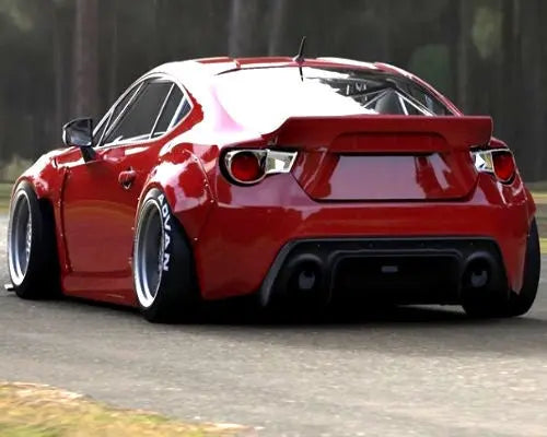 GReddy Rocket Bunny Version 2 Duck Tail Wing - Scion FRS / Toyota GT-86 / Subaru BRZ 2013-2015 - eliteracefab.com