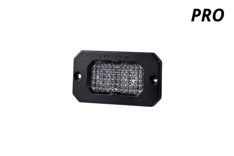 Diode Dynamics Stage Series 2 In LED Pod Pro - White Flood Flush BBL Each