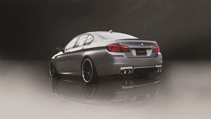 Corsa 12-13 BMW M5 F10 Polished Sport Axle-Back Exhaust CORSA Performance
