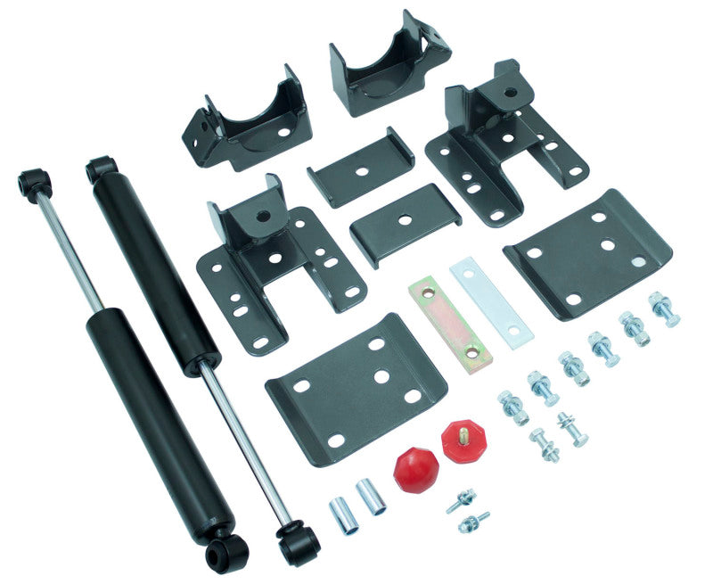 MaxTrac 07-16 GM C/K1500 2WD/4WD 5-6in Rear Adj. Lowering Flip Kit - eliteracefab.com