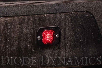 Diode Dynamics Stage Series C1 LED Pod Sport - White Flood Flush RBL (Pair) Diode Dynamics