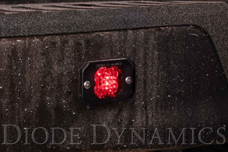 Diode Dynamics Stage Series C1 LED Pod Sport - White Flood Flush BBL Each