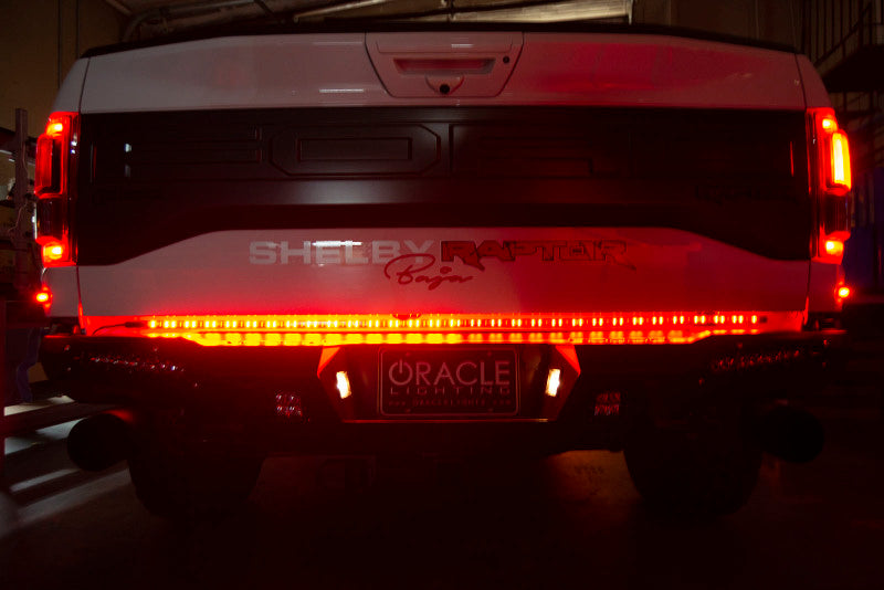 Oracle 60in Double Row LED Truck Tailgate Light Bar - eliteracefab.com