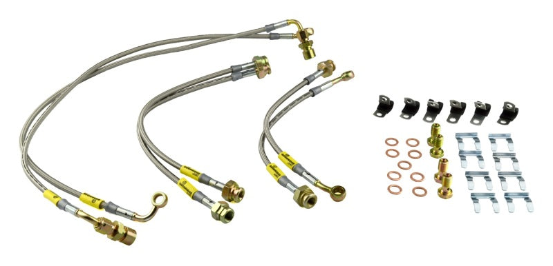 Goodridge 00-06 Tahoe / 00-07 Suburban / 00-05 Escalade All w/ Stablia Track Brake Lines - eliteracefab.com