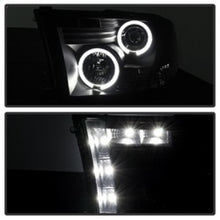 Load image into Gallery viewer, Spyder Dodge Ram 1500 09-14 Projector Headlights Halogen- LED Halo LED - Blk Smke PRO-YD-DR09-HL-BSM - eliteracefab.com