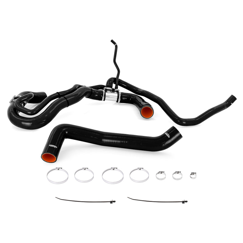 Mishimoto 17-19 Chevrolet Duramax 6.6L L5P Black Silicone Radiator Hose Kit - eliteracefab.com