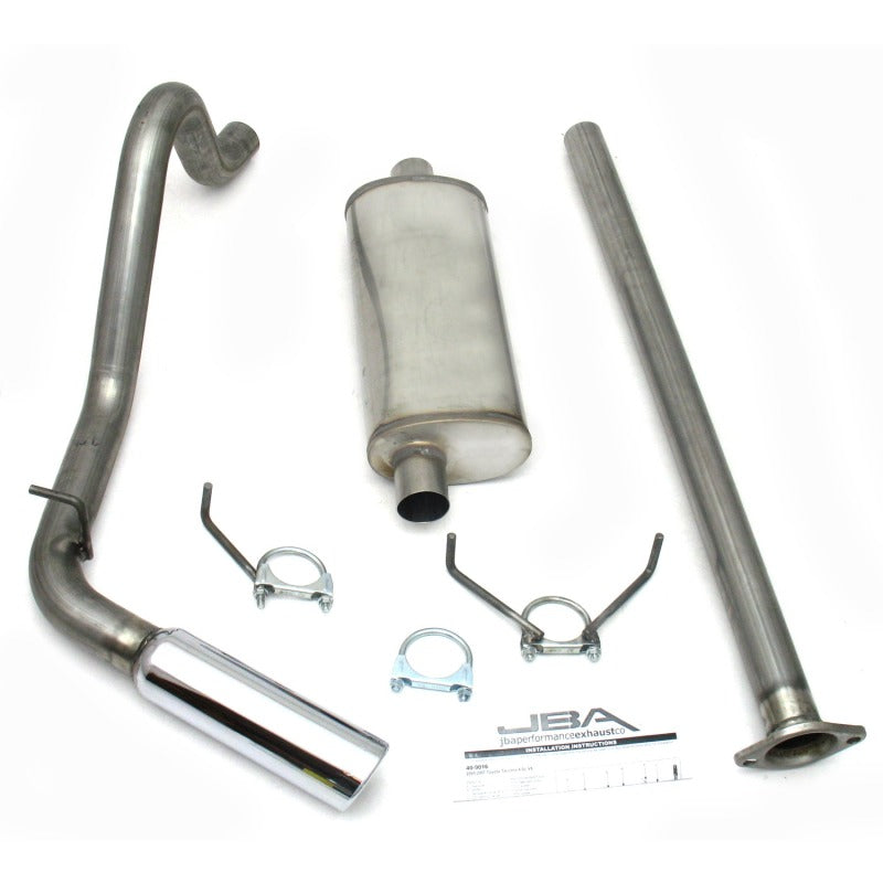 JBA 05-12 Toyota Tacoma All 2.7/4.0L 409SS Pass Side Single Exit Cat-Back Exhaust JBA