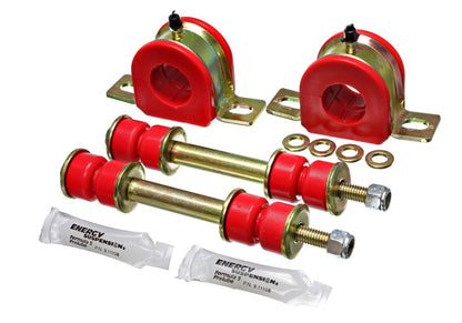 Energy Suspension 85-89 Ford Astro Van 2WD 1-1/4in Front Sway Bar Bushing Set - Red - eliteracefab.com