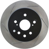 STOPTECH 13-14 LEXUS GS300/350/400/430 SLOTTED SPORT REAR RIGHT BRAKE ROTOR, 126.44189SR