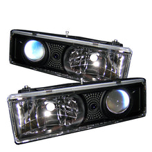 Load image into Gallery viewer, Spyder Chevy C/K Series 1500 88-99Projector Headlights Blk High 9005 (Not Included) PRO-YD-CCK88-BK - eliteracefab.com