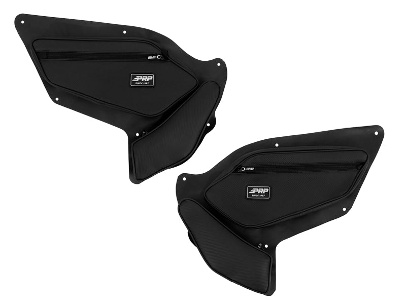 PRP Polaris RZR PRO XP/PRO R/Turbo R Front Door Bags with Knee Pad (Pair) - eliteracefab.com