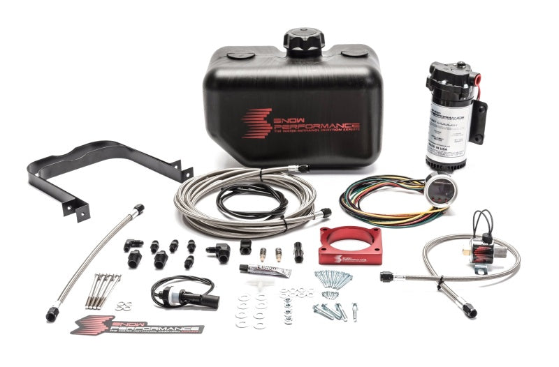 Snow Performance 11-17 F-150 Stg 2 Boost Cooler Water Injection Kit w/SS Brd Line & 4AN Fittings - eliteracefab.com