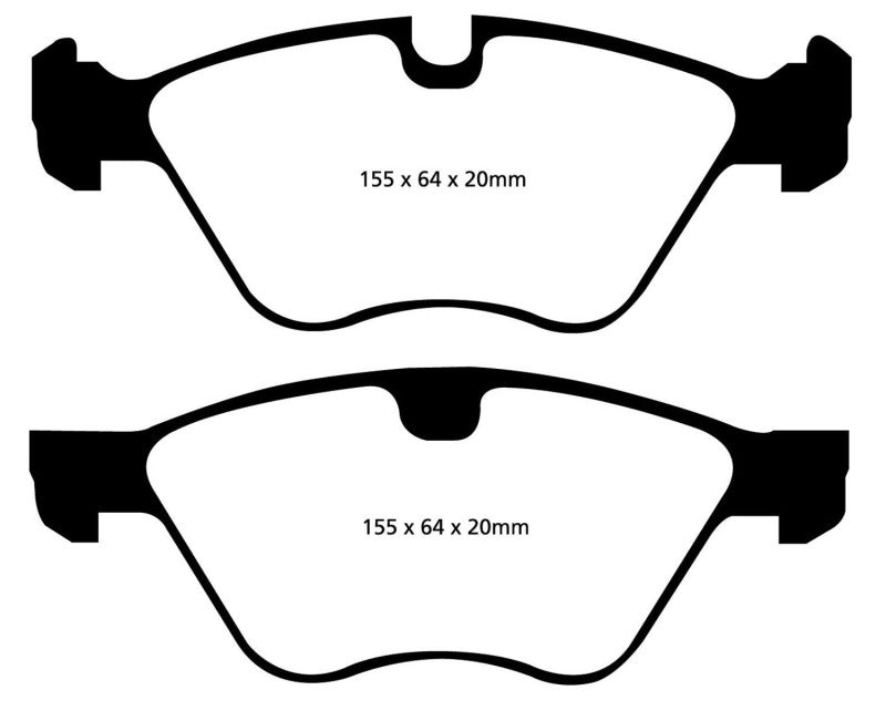 EBC 09+ BMW Z4 3.0 (E89) Ultimax2 Front Brake Pads - eliteracefab.com