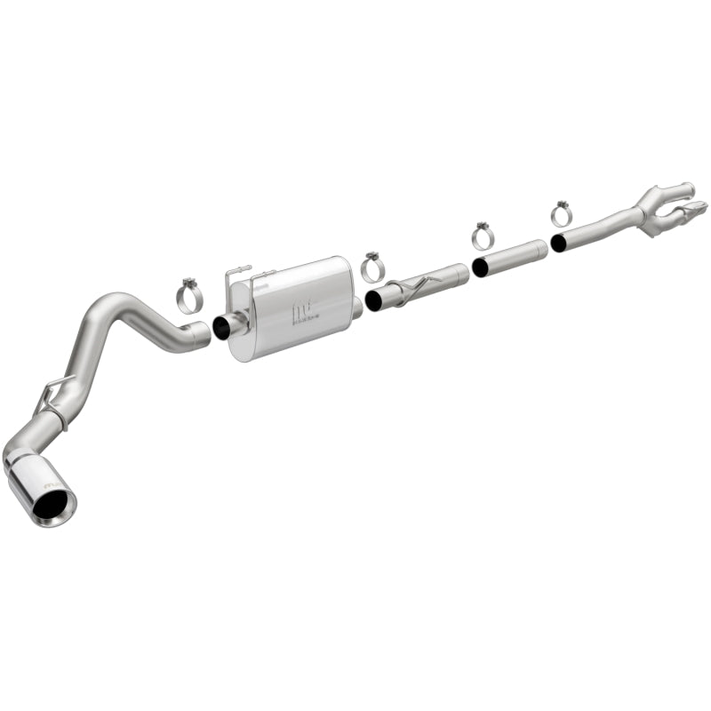 MagnaFlow CatBack 17-18 Ford F-250/F-350 6.2L Stainless Steel Exhaust w/ Single Side Exit - eliteracefab.com