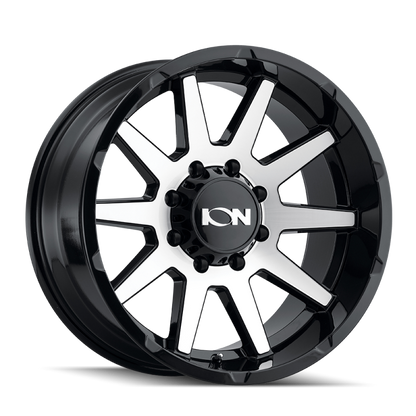 ION Type 143 20x10 / 6x139.7 BP / -19mm Offset / 106mm Hub Black/Machined Wheel ION Wheels