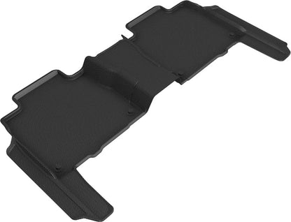 3D MAXpider L1MB13021509 20-21 Mercedes GLS-Class (No Executive Rear Seat Package) Kagu 2nd Row Floormats - Black 3D MAXpider