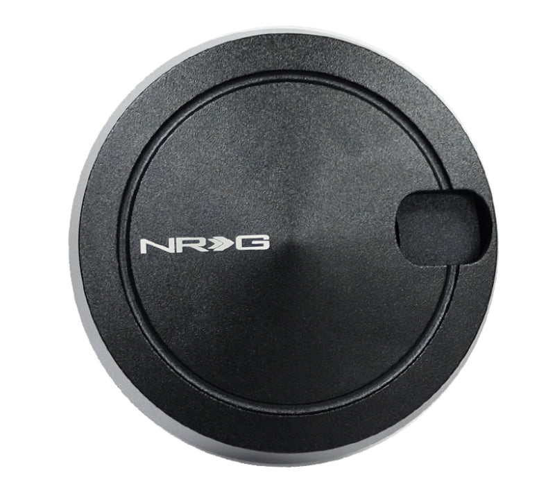 NRG Quick Lock Lock Spinner Black - eliteracefab.com