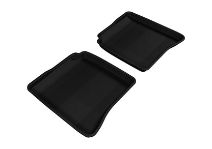 3D MAXpider L1MB00621509 2007-2013 Mercedes-Benz S-Class W221 Kagu 2nd Row Floormats - Black