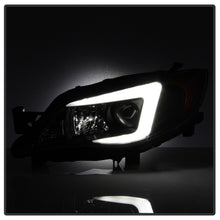 Load image into Gallery viewer, Spyder Subaru WRX 08-09 Projector Headlights - HID Model Only - Black PRO-YD-SWRX08-HID-LBDRL-BK - eliteracefab.com