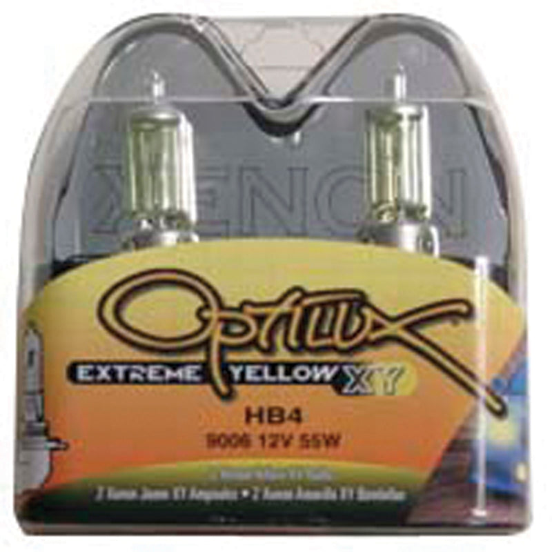 Hella Optilux HB4 9006 12V/55W XY Xenon Yellow Bulb - eliteracefab.com