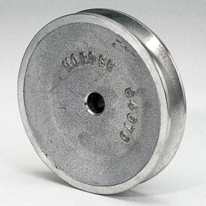 Moroso Chevrolet Small Block (w/Short Pump) Crankshaft Pulley - Single Groove - Cast Aluminum Moroso