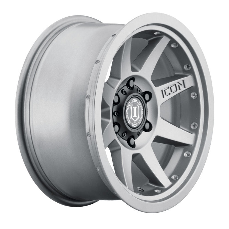 ICON Rebound Pro 17x8.5 6x135 6mm Offset 5in BS 87.1mm Bore Titanium Wheel - eliteracefab.com