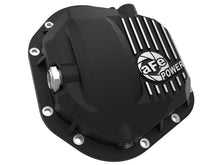 Load image into Gallery viewer, aFe Pro Series Dana 60 Front Differential Cover Black w/ Machined Fins 17-20 Ford Trucks (Dana 60) - eliteracefab.com