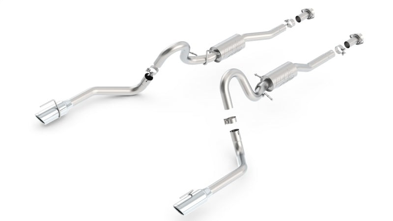 Borla 99-04 Ford Mustang GT 4.5L V8 AT/MT RWD 2dr ATAK SS Catback Exhaust - eliteracefab.com