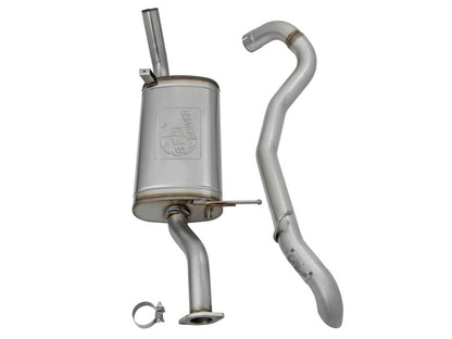 aFe MACHForce XP 3in SS Cat-Back Hi Tuck Exhaust 97-16 Nissan Patrol (Y61) I6-4.8L aFe
