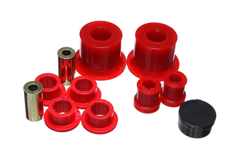 Energy Suspension 05-14 VW Jetta (Base) / 06-09 VW GTI Front Control Arm Bushing Set - Red - eliteracefab.com