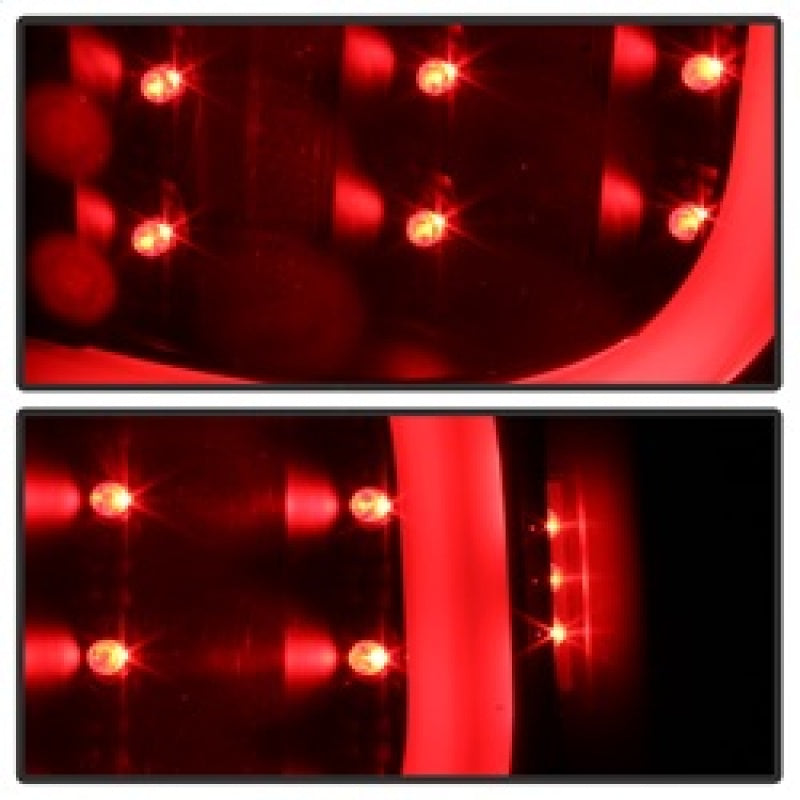 xTune Ford F150 09-14 LED Tail Lights - Black ALT-ON-FF15009-LBLED-BSM - eliteracefab.com