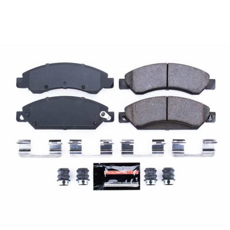 Power Stop 2007 Cadillac Escalade Front Z23 Evolution Sport Brake Pads w/Hardware - eliteracefab.com