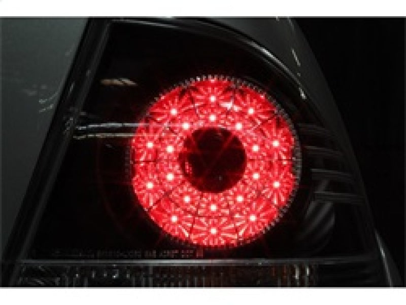 Spyder Lexus IS 300 01-05 LED Tail Lights Black ALT-YD-LIS300-LED-BK - eliteracefab.com