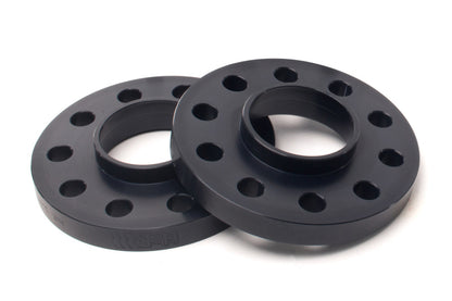 H&R Trak+ 18mm DR Wheel Spacer Bolt Pattern 5/112 Center Bore 66.5 Bolt Thread 14x1.5 - Black - eliteracefab.com