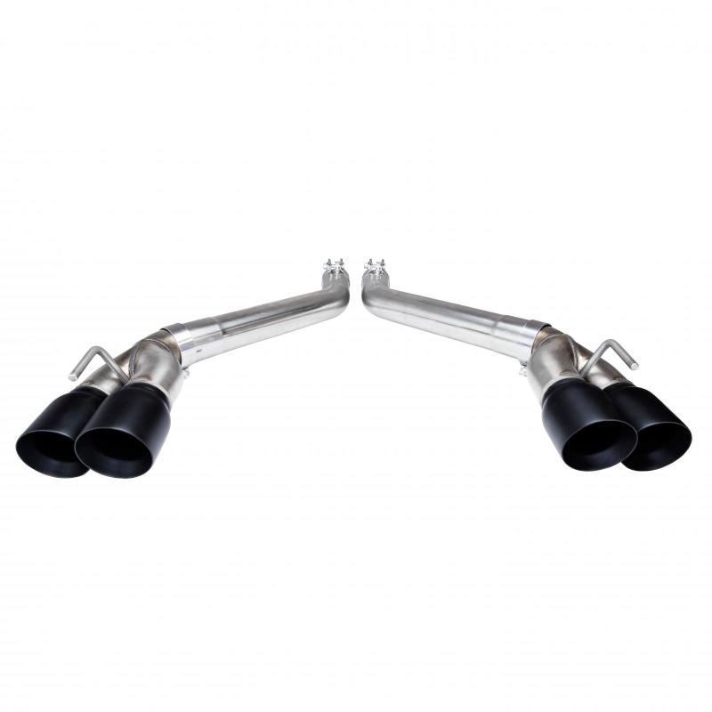 KOOKS AXLE-BACK EXHAUST MUFFLER DELETE BLACK (2016+ CAMARO SS/ZL1) - eliteracefab.com