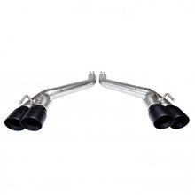 Load image into Gallery viewer, KOOKS AXLE-BACK EXHAUST MUFFLER DELETE BLACK (2016+ CAMARO SS/ZL1) - eliteracefab.com