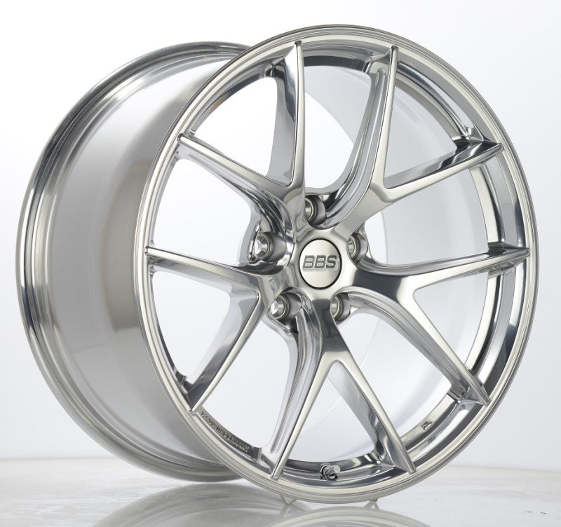 BBS CI-R 20x11.5 5x120 ET52 Ceramic Polished Rim Protector Wheel -82mm PFS/Clip Required.