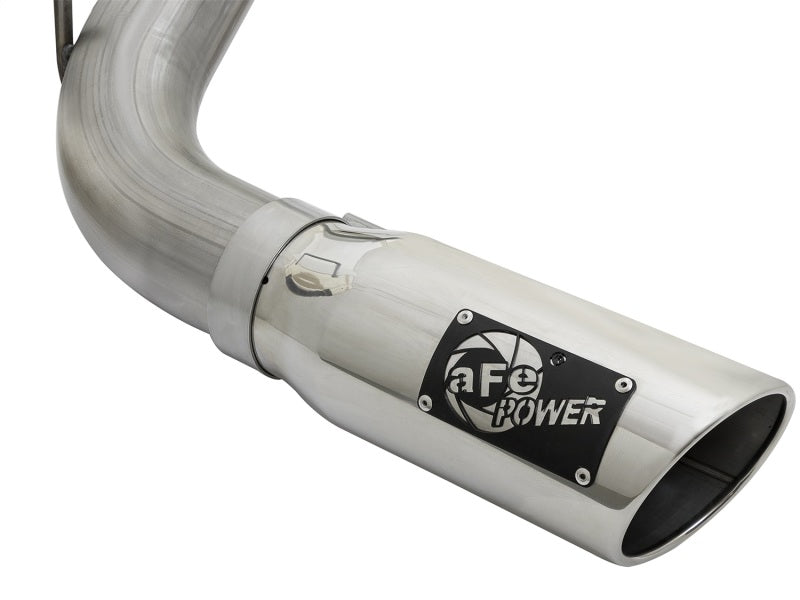 aFe MACH Force-Xp 2-1/2in Cat-Back Exhaust System w/ Polished Tip 16-17 Nissan Titan XD V8 5.6L - eliteracefab.com