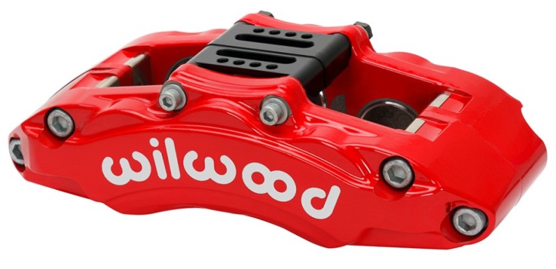 Wilwood Caliper - AT6 Lug Mount Red 1.75in/1.38in/1.38in Piston .75in Rotor - Right Side Wilwood