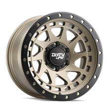 Load image into Gallery viewer, Dirty Life 9311 Enigma Pro 17x9/6x135 BP/-12mm Offset/87.1mm Hub Satin Gold Wheel - Beadlock