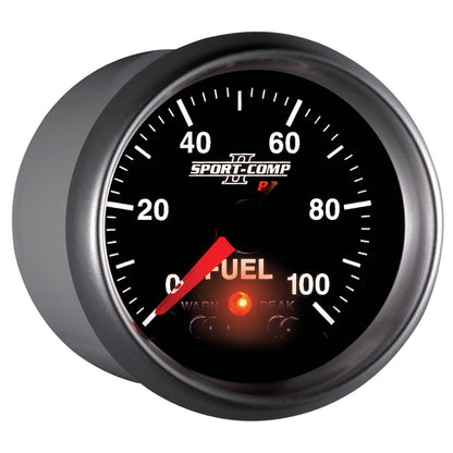 Autometer Sport-Comp II 52mm 0-100 PSI Fuel Pressure Gauge 3671