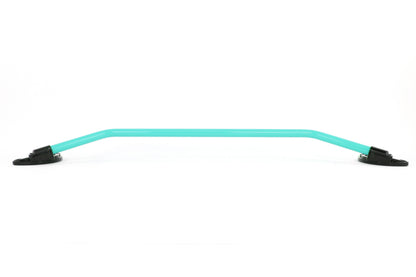 Perrin 02-07 Subaru Impreza (WRX/STi/RS/2.5i) / 04-08 Forester Front Strut Brace - Hyper Teal - eliteracefab.com