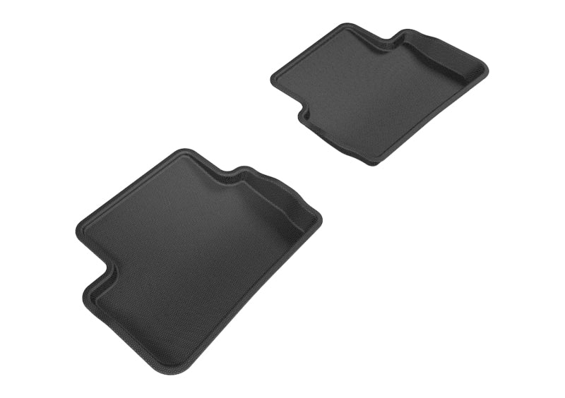 3D MAXpider L1MB04121509 20152019 Mercedes-Benz CLA-Class/GLA-Class X177/X156 Kagu 2nd Row Floormats - Black