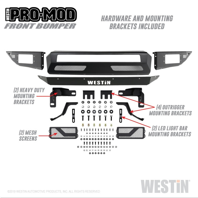 Westin 15-17 Ford F-150 Pro-Mod Front Bumper Westin