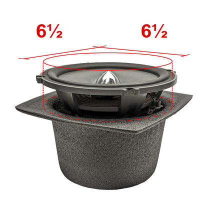 DEI Speaker Baffles 6.5in Round Pair DEI