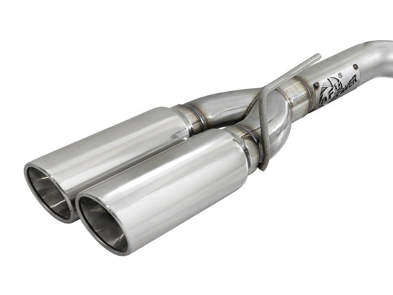 aFe Vulcan Series 3in 304SS DPF-Back 20-21 GM Trucks L6-3.0L (td) LM2 - Dual Polished Tip aFe